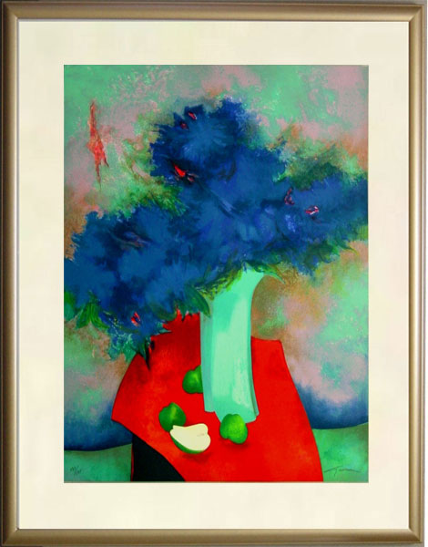 ギャルリーハニーのフランス版画通信販売はガボーの花をテーマにした